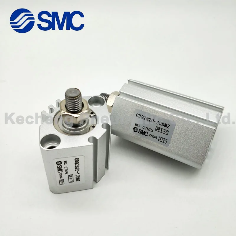 LOT/2* NEW* SMC PNEUMATIC CYLINDER COMPACT DOUBLE ACTING CQ2B25-5D 