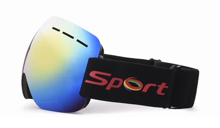 HD UV400 лыжные очки зимние уличные снежные виды спорта Snowbaord лыжные очки для мужчин и женщин ветрозащитные очки для катания на коньках и снегоходах маска