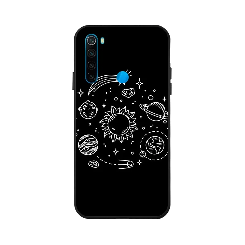 X006 Черный силиконовый чехол для Xiaomi Redmi 7A чехол s противоударный чехол для телефона для Xiaomi Redmi 7 S2 6 6a 5A 5 Plus Note 7 8 5 5a Pro Чехол - Цвет: X006
