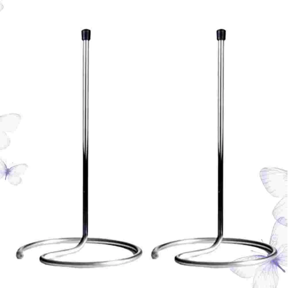 2pcs Decanter Drying Rack Drink Glass Quick Dry Shelf Bottle Carafe Drain Rack Holder Carafe