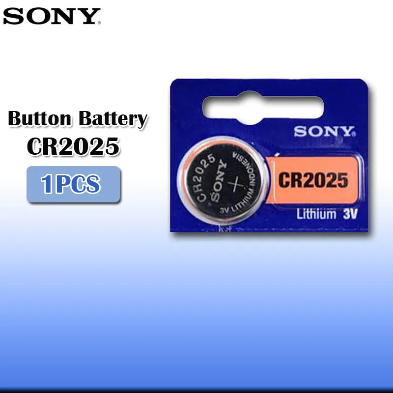 1 шт./лот литиевая батарея sony CR2025 3 в 100% оригинал для часов пультов дистанционного