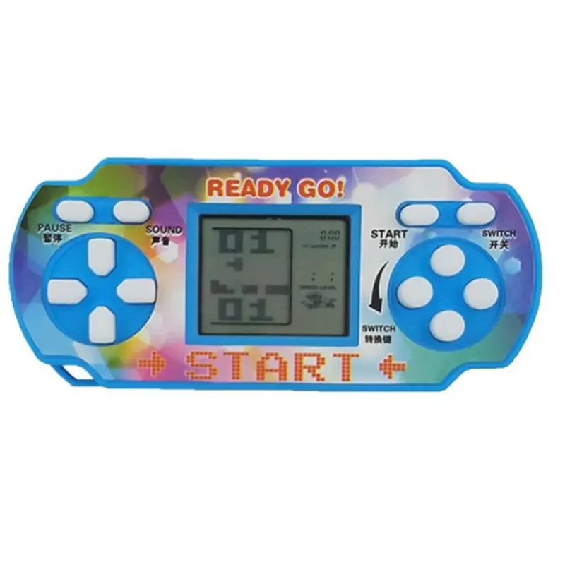 Классическая игровая консоль тетрис портативная мини игровая консоль электронная головоломка детский подарок E65D