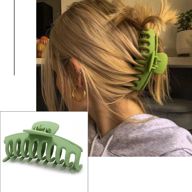 Women Fashion Simple Gold Hair Claw Retro Hair Clips Barrette Headband Hairpin Hair Crab 2021 Trend Hair Accessories 653003