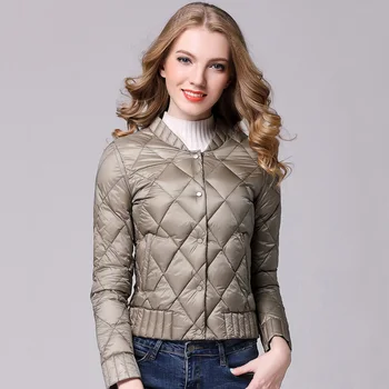 

Spring Winter Women Ultra Light Down Jacket Casual Female Portable duck feather Coat Jackets Lightweight Parkas
