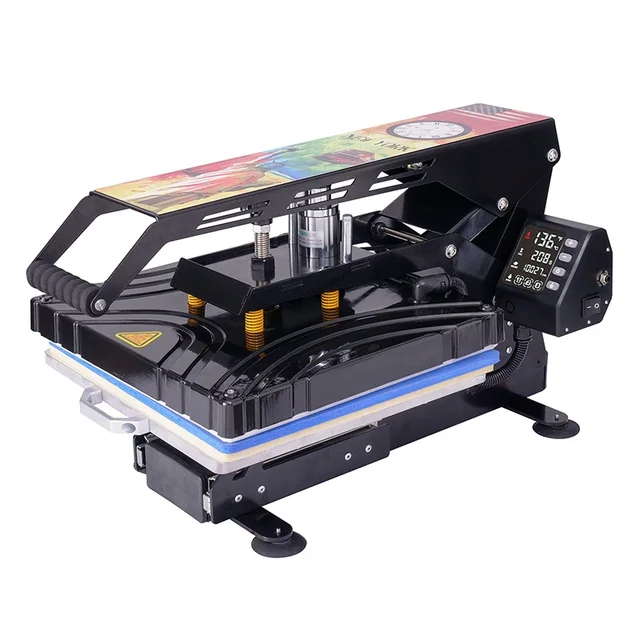 Freesub 38x38 15x15 8 in 1 combo heat press machine T-shirt cup sublimation printing  machine P8038-8 - AliExpress