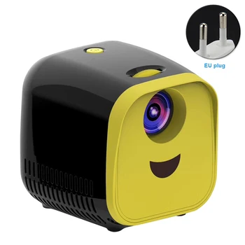 

LCD Media Player Proyector Toy Children Led USB 1000 Lumens Full HD Gift Portable Mini Projector Video Home Theater