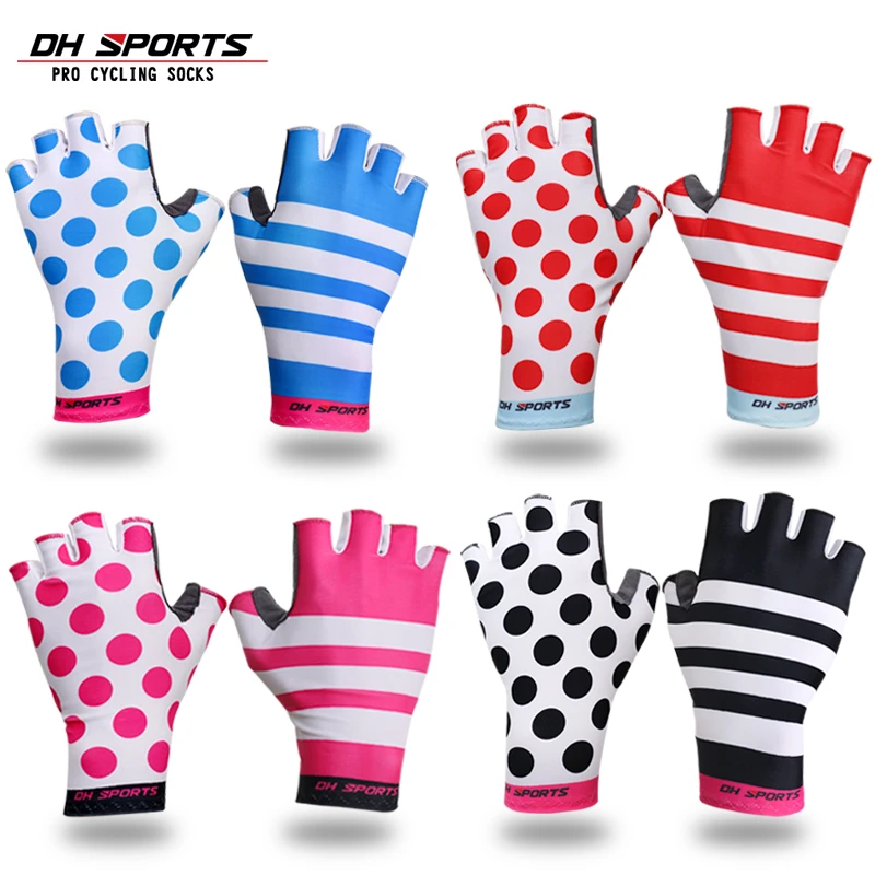 Gel-Pad Bicycle-Gloves Half-Finger Sports Anti-Slip Breathable Shockproof MTB 4-Colors