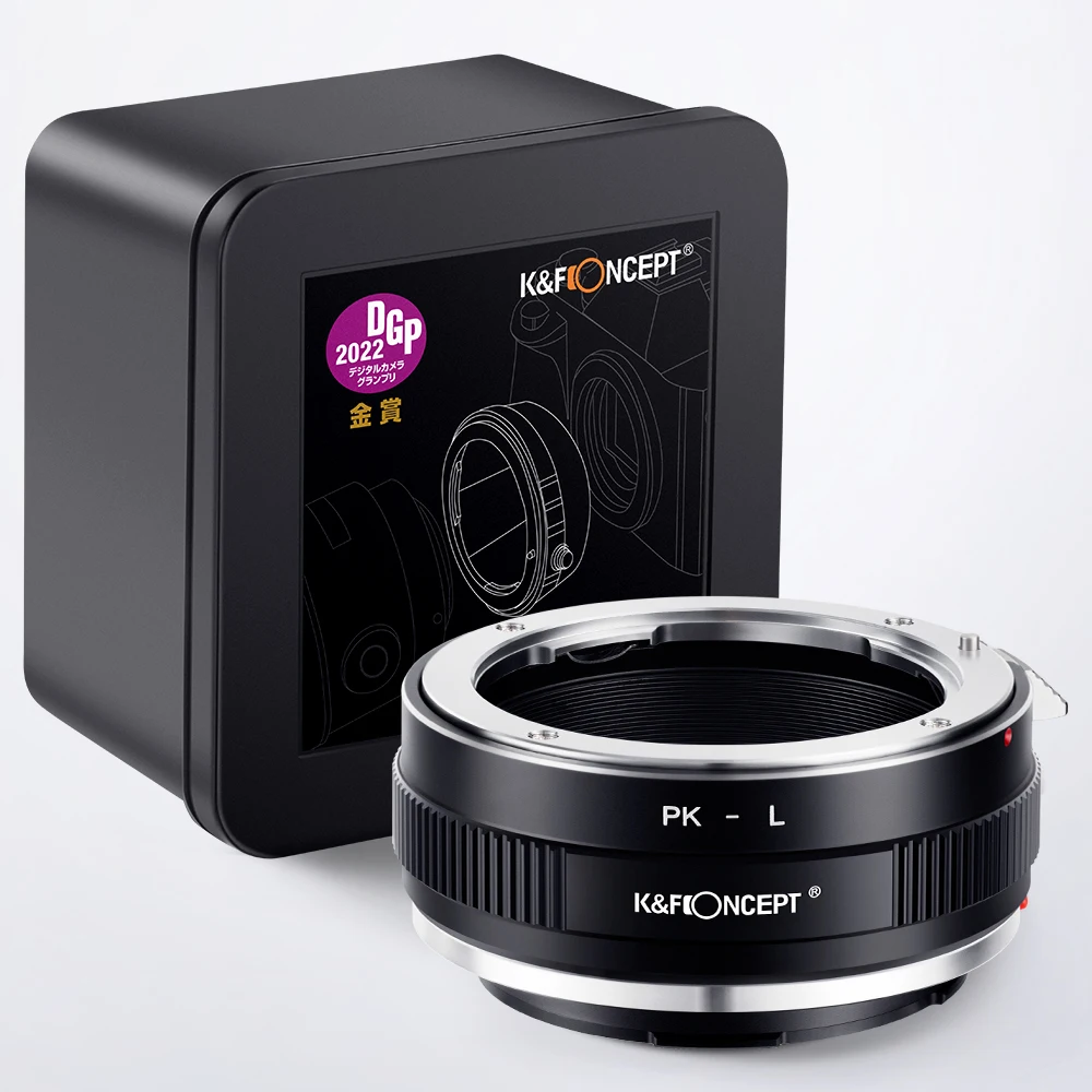 pk lente para l montagem adaptador anel