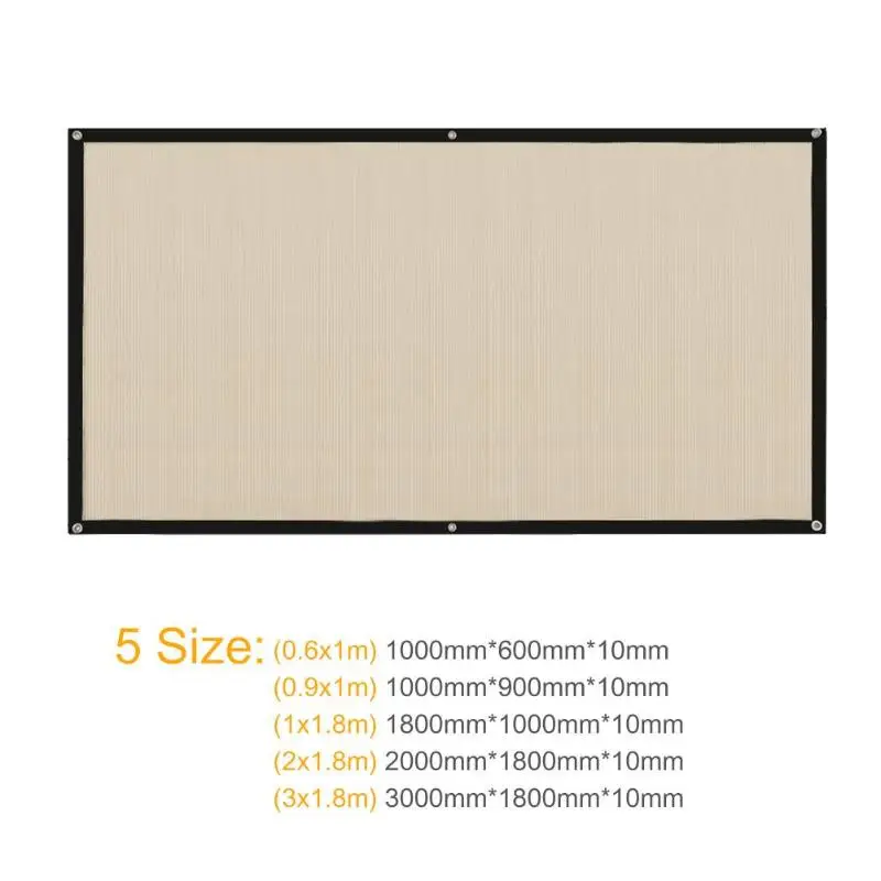 0.9x1m-Beige Открытый двор солнцезащитный навес Парус Навес Защита от солнца тент для сада патио открытый терраса, двор аксессуары Лидер продаж - Цвет: 0.9x1m-Beige