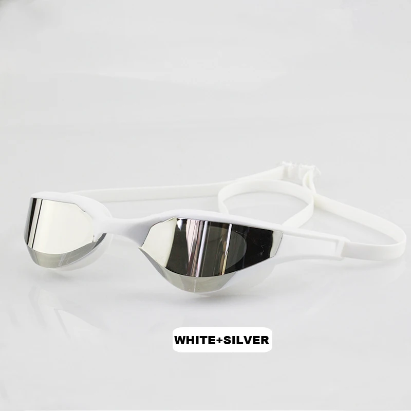Новые профессиональные гоночные очки для плавания, покрытие, анти-туман, водонепроницаемая защита от ультрафиолета, для соревнований, очки для плавания, очки для плавания