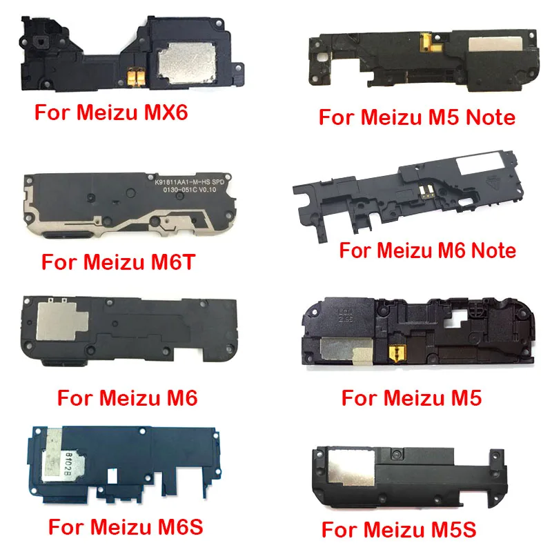 Громкий динамик для Meizu M3S M5S M6S M6T MX6 Pro 6 7 Plus 16X16 th M5 M6 Note громкий динамик зуммер звонка запасная часть