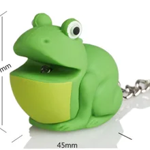 Лидер продаж лягушка светодиодный светящийся фонарик для изготовления звука брелок Автомобильная сумка кулон маленькие подарки напрямую от производителя