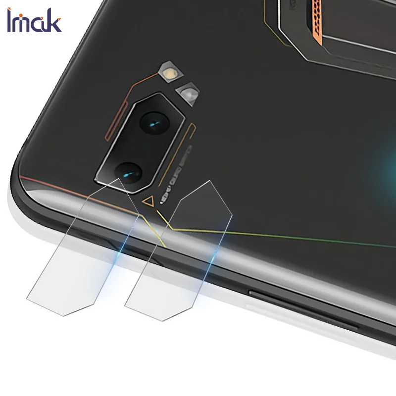 Imak 2 шт./упак. износостойкие Камера объектив Защитная пленка для ROG Phone 2 ZS660KL закаленное Стекло пленка ROG Phone2