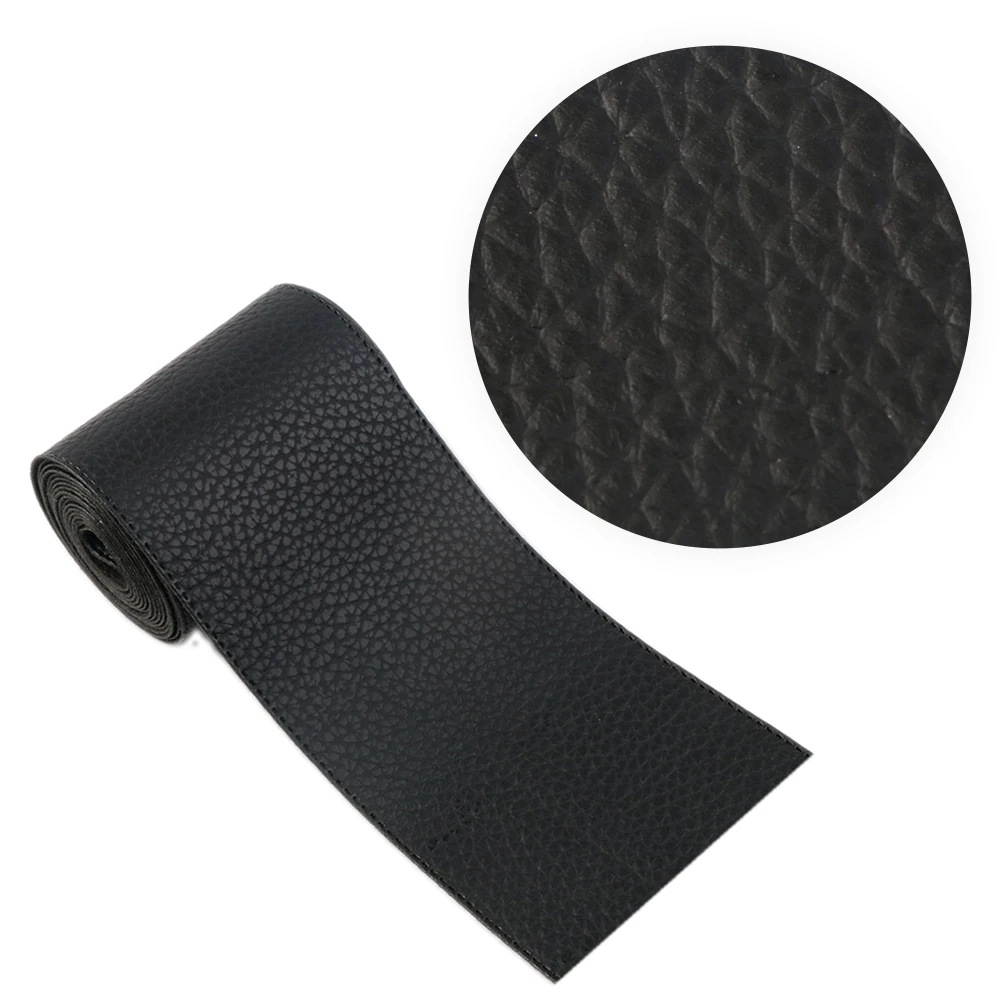 David accessories 5yard/roll 3''75mm Big Litchi Leather Synthetic Ribbon DIY Bow Phone Cover Material Home Decoration,5Yc7687 - Цвет: 1084822001