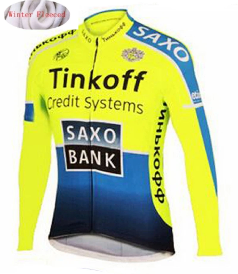 3 Новинка, велокуртки Tinkoff Pro Team, Зимняя Теплая Флисовая Джерси для езды на велосипеде, NW, теплая куртка для езды на велосипеде, MTB - Цвет: 3