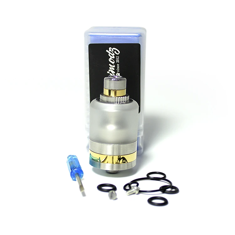 Новейший Doggystyle Bastard RTA RDA-BF 22 мм Диаметр 2,5 мл/3,5 мл емкость Топ Регулировка воздушного потока Атомайзеры