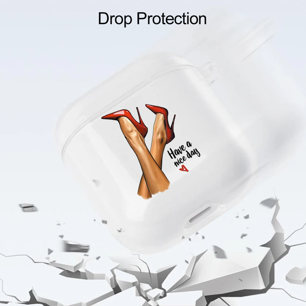 Soft TPU Cover Bags For Apple Airpods 1 2 3 Case Baby Women Mom Case For Air Pods Pro Wireless Earphone Accessories Charging Box