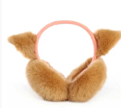 Lady loveliness cat ear warmers male female Earmuffs fur earmuffs Earlap ear cover ear muffs orejeras Winter freeshipping - Цвет: 4