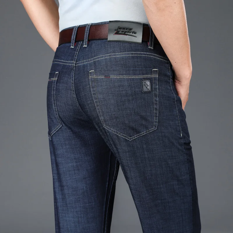 2020 New Fashion brand jeans men casual & business jeans for men denim trousers men high quality straight jeans homme 2020 New Fashion brand jeans men casual & business jeans for men denim trousers men high quality straight jeans homme
