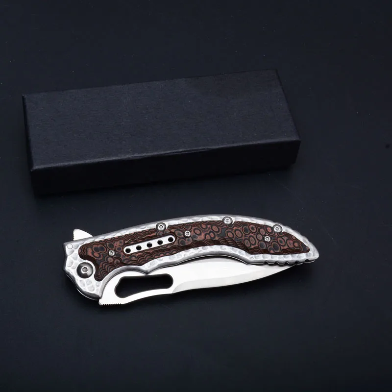 CRKT складной нож 7cr15mov Лезвие сталь+ цвет деревянной ручкой Открытый Кемпинг Охота тактические ножи выживания EDC инструменты