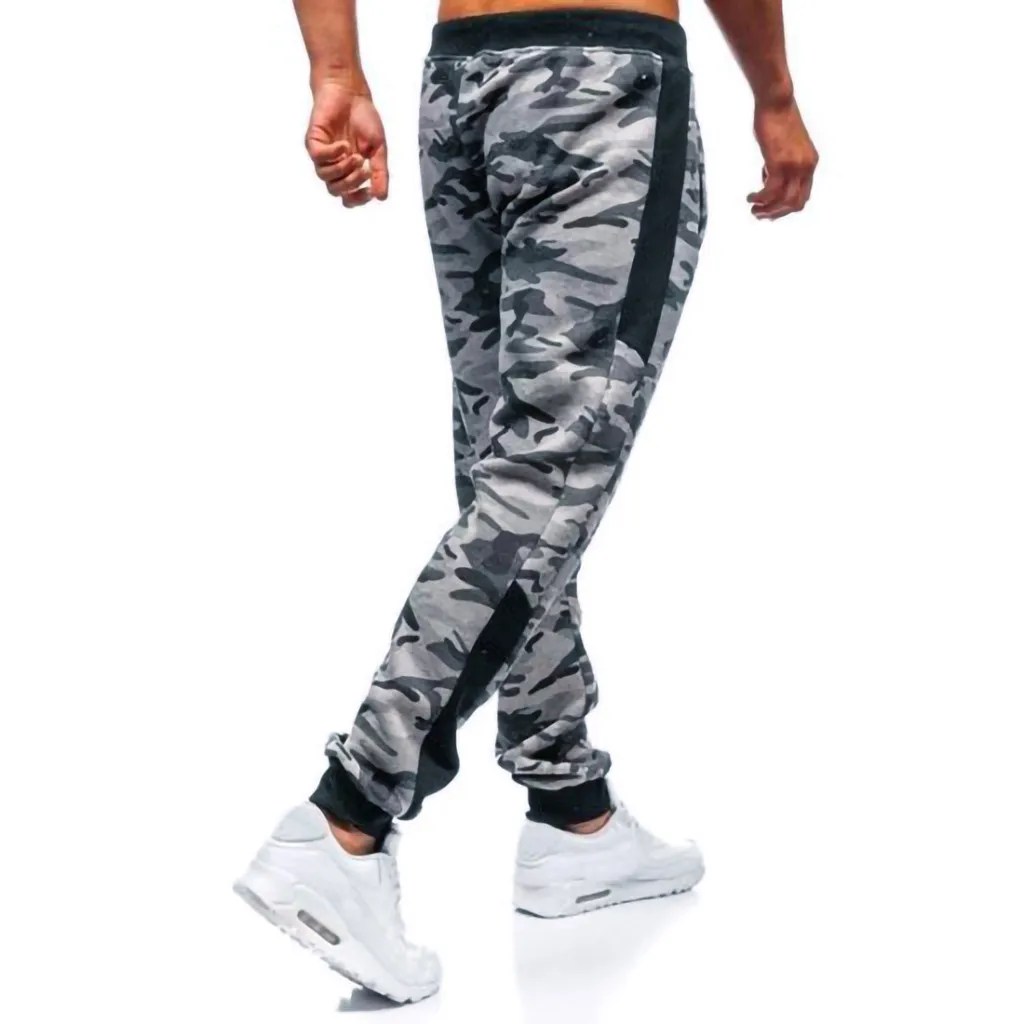 Mens Jogger Autumn Pencil Harem Pants Men Camouflage Military Pants Loose Comfortable Cargo Trousers Camo Joggers PLUS 10.21