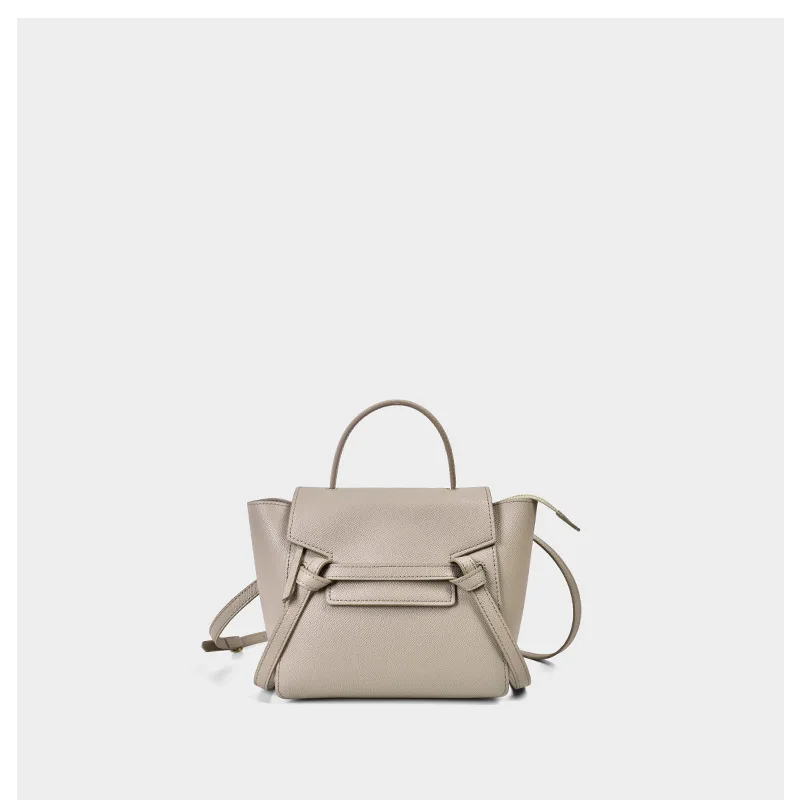 

Catfish Bag Hand Palmprint Women's Cowhide Bag 2019 New Style Bride Marriage Bag Mini Shoulder Wings Style Bag