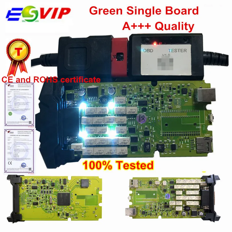 5 шт. Горячая продажа A + одноплатный OBDIICAT CDP 2016 1 Keygen новый vci bluetooth сканер 2015 R3 с DHL