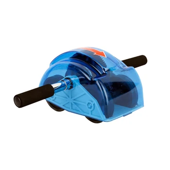 

1 Pc AB Roller Durable Four-wheeled Blue Abdominal Roller Fitness Equipment AB Roller Muscle Wheel for Exercise Fitness