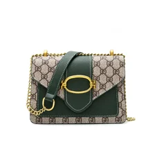 Новая женская сумка, модная сумка, Корейская версия диагональной сумки через плечо, цепь, посылка