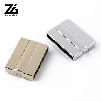 

ZG 27*3mm ladies men's bracelet, jewelry DIY accessories production bracelet buckle jewelry accessories metal magnetic buckle
