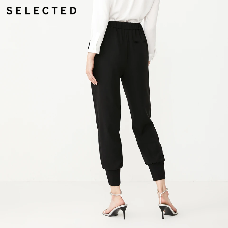 high rise cropped pants