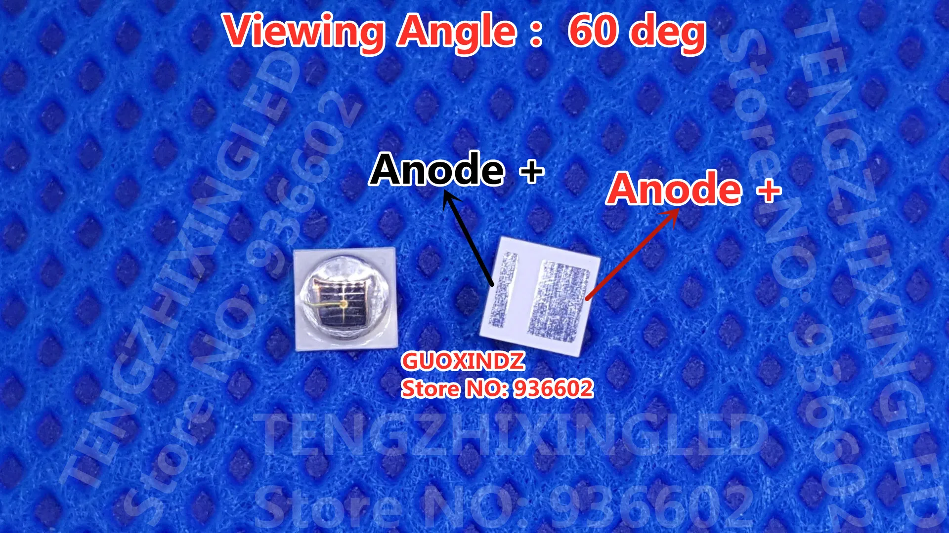 300PCS REFOND 적외선 LED 1W 3030 렌즈 시리즈 1.6-1.8V 850-855nm RE30A6-IRX-FS 새로운 네트워크 카메라에 적용