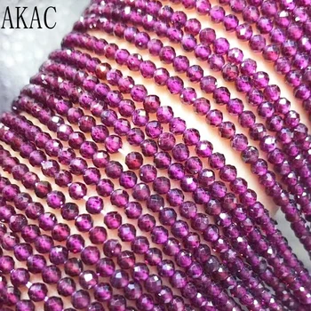 

2strands/set Approx3-3.5mm Brazil garnet loose seed beads for jewelry diy making design