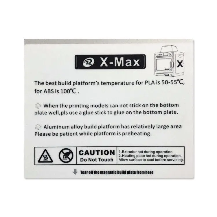 Pc Plate For Qidi Tech Xmax 3d Printer 1pc 3d Printer Parts