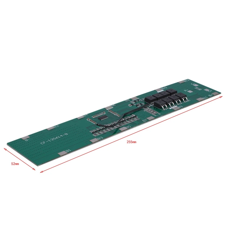 New-13S 48V 30A 18650 литий-ионный аккумулятор Батарея защиты BMS PCB плата защиты с балансом Температура защиты