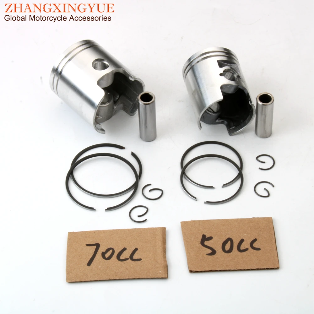 Scooter 50cc 70cc 41Mm 47Mm Zuiger Kit Voor Aprilia Sr 50 Plezier Master  Racing Sport Lc 2 slag| | - AliExpress