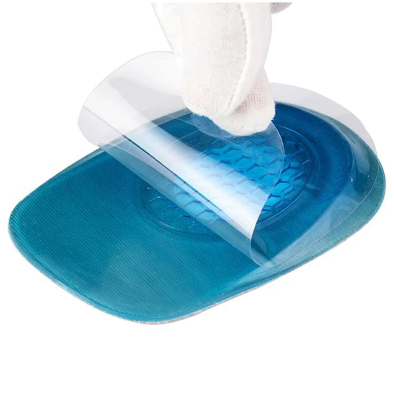 1 Pair Silicone Gel Heel Cups Support Shoe Pads Orthotic Insoles Plantar Care