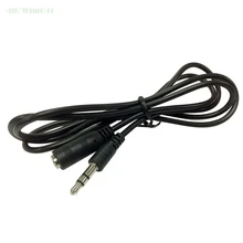500pcs Stereo AUX Audio Headphone Extension Cables 3 5mm Jack Male to Female Extension Earphone Line for Computer Mobile Phone