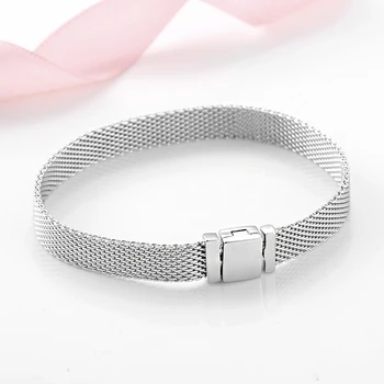 

2019 new free shipping 1:1 original 925 silver potter clip European Moments Snitch Clasp Bangle Bracelets Z002