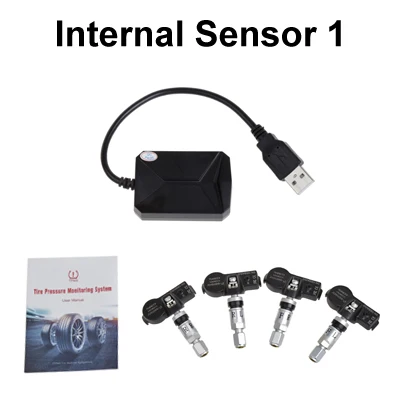 Автомобильная система контроля давления в шинах TPMS работает с Sinosmart Car Navi плеер - Тип: Internal Sensor 1