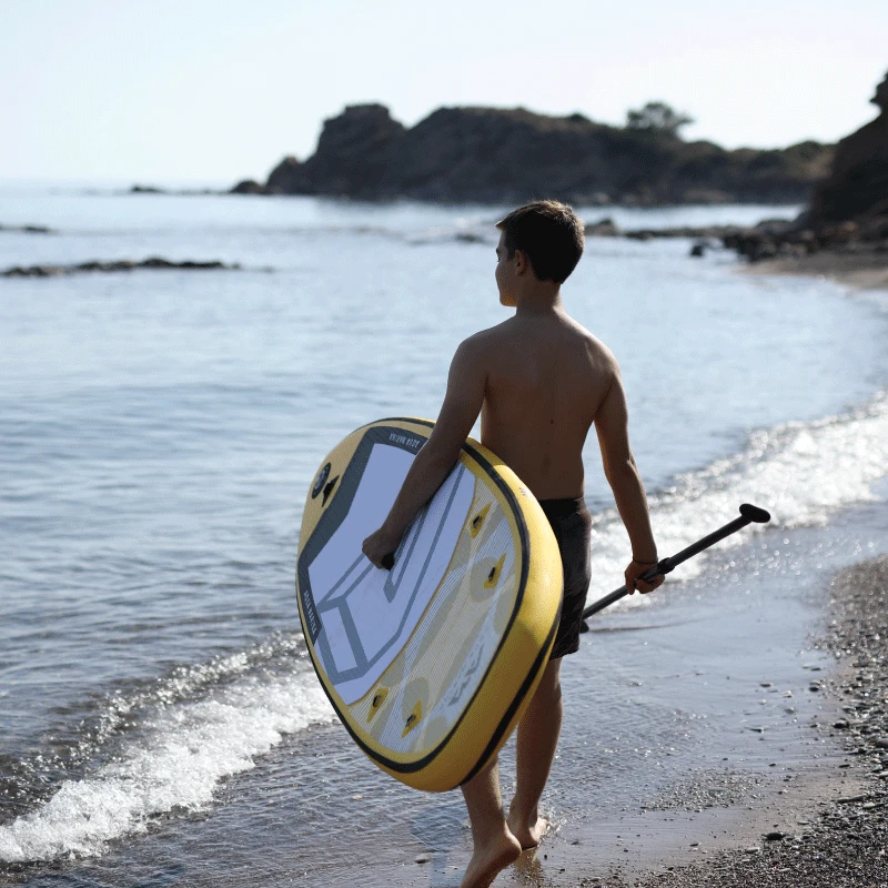 Wellenreiten SUP Board Kinder Stand Up Paddle Kids Surfboard aufblasbar