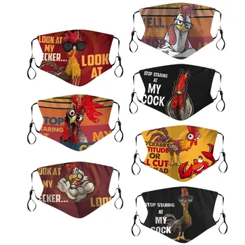 

Windproof Foggy Haze Mask With Gasket Face Mask Filter Mouth Muffle Face Shield Breathable Masque Mond Masker Mascarillas