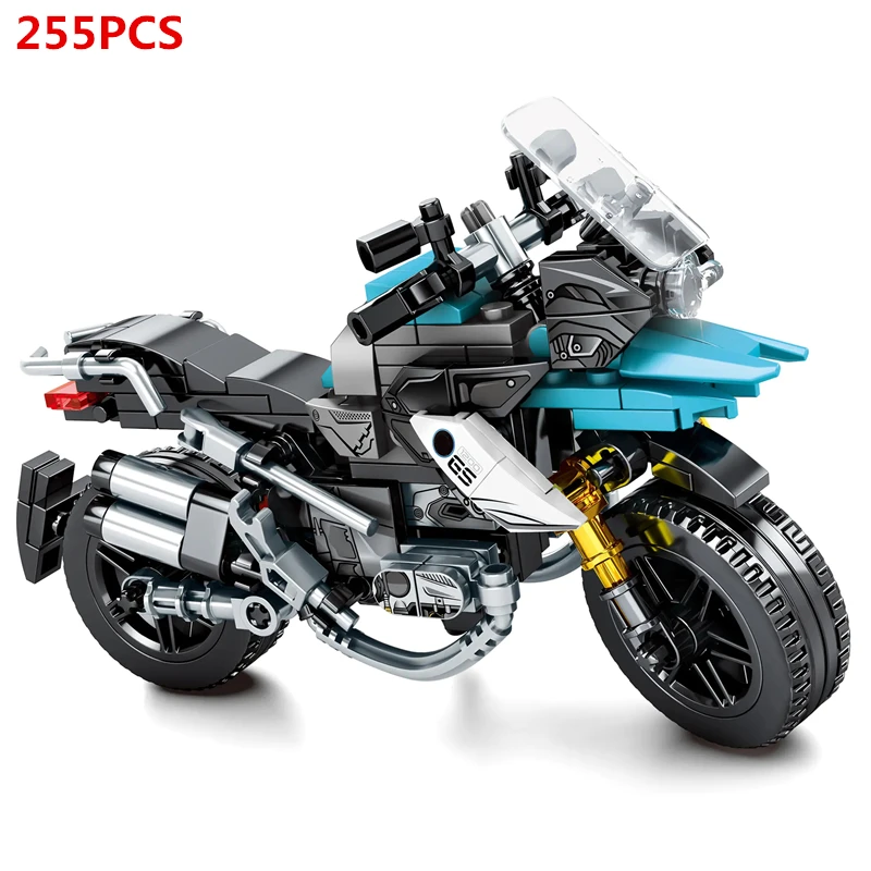 

2020 NEW Technic Creator Expert MINI GS Adventure Motorcycle Building Blocks Sets Bricks Model Children Boy Toys Gifts DIY MOC