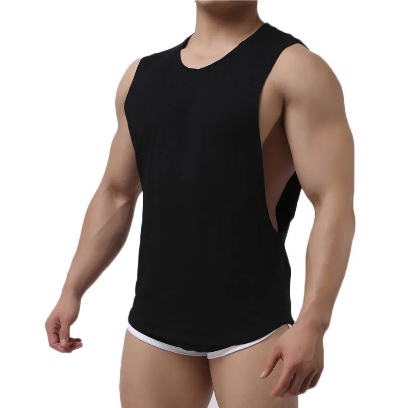 

Gyms Clothing Bodybuilding Tank Top Men Fitness Singlet Sleeveless Shirt Cotton Muscle Guys Brand Undershirt for Boy Vest