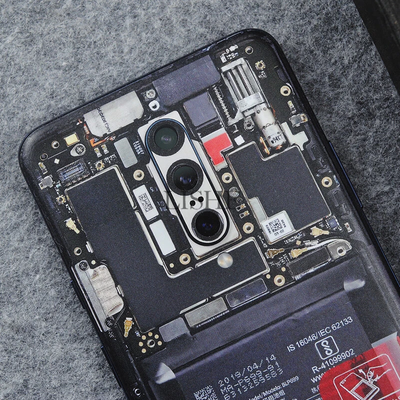Украшение для телефона, кожа, батарея, компонент, текстура, наклейка для OnePlus 7 Pro 1+ 7Pro, задняя защитная пленка для экрана, ремонт, Виниловая наклейка