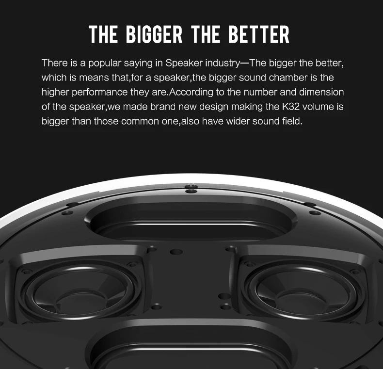 WESDAR K32 домашний bluetooth-динамик на рабочий стол с сабвуфером