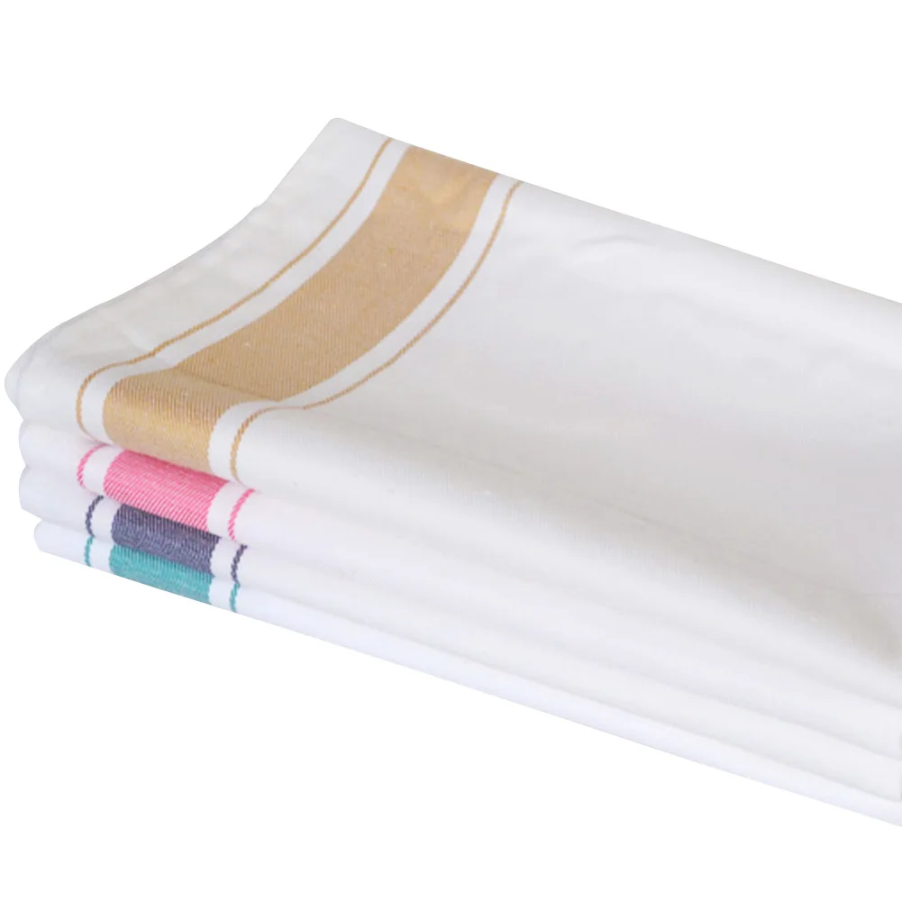 Wipe Practical Cleaning Cloth Rags Easy Wash Super Absorbent Cotton Blend Large Kitchen Rectangle Soft Multipurpose Dish Towels