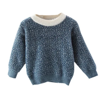 

Baby Girls Sweater Age 1 2 3 4 5 6 Years Autumn Children's Sweater Mohair Dot Kids Sweaters Boys Children Christmas Clothing