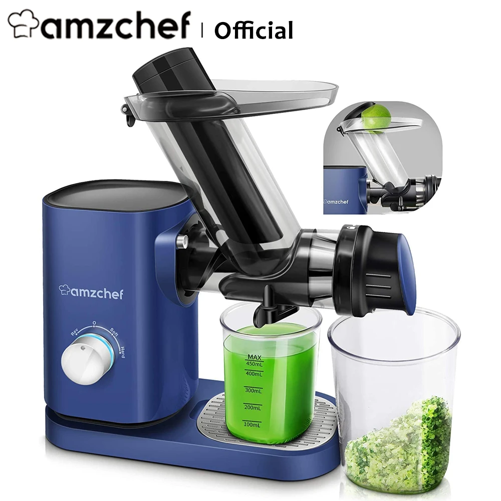 I'm sleepy Messed up Pioneer Amzchef Zm1507 Slow Masticating Juicer Cold Press 2 Speed Reverse Function  80rpm 60db Quiet No Pulp Stuck Easy To Clean - Juicers - AliExpress