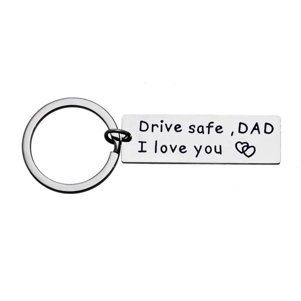 Брелок-папочка брелки с надписью I Love You Dad | Украшения и аксессуары
